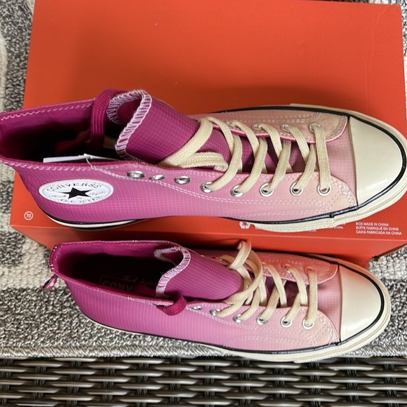 Converse Chuck Taylor 70 All Star Hi Rose Maroon/Naples MENS - Picture 3 of 16